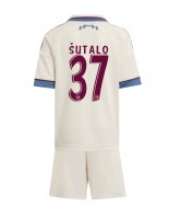 Ajax Josip Sutalo #37 Alternativní dres pro děti 2025-26 Krátký Rukáv (+ trenýrky)
